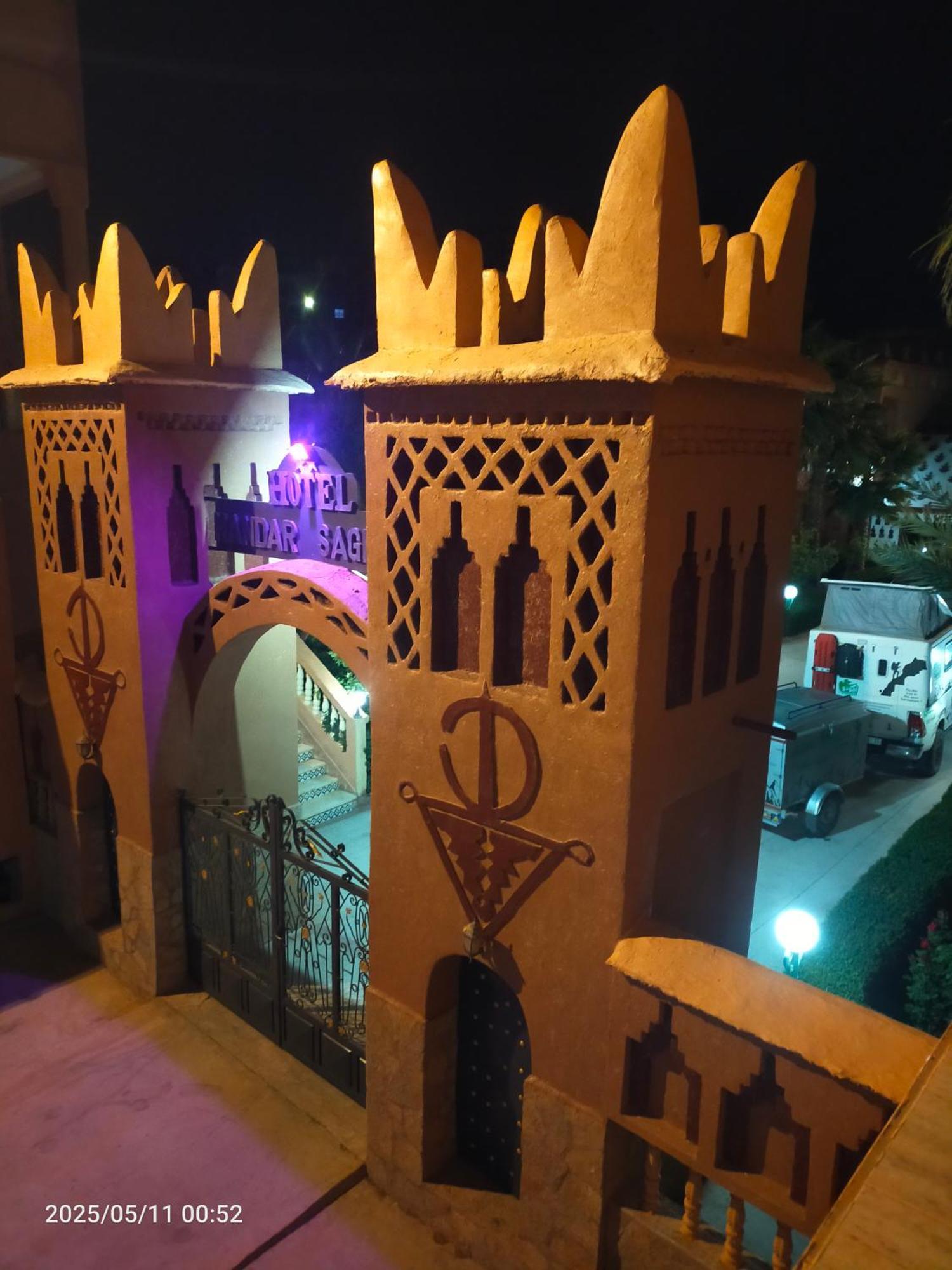 Hotel Mandar Saghrou Tazakhte Kelaat-M'Gouna Exterior foto